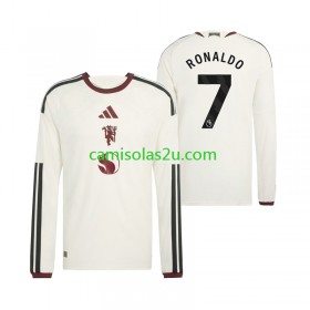 Camisolas de futebol Manchester United Cristiano Ronaldo 7 Equipamento 3ª 2026/27 Manga Comprida
